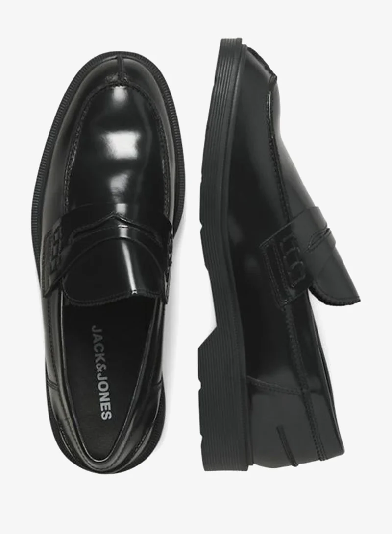JACK & JONES Black Dax Loafers for Men | Best Price UAE