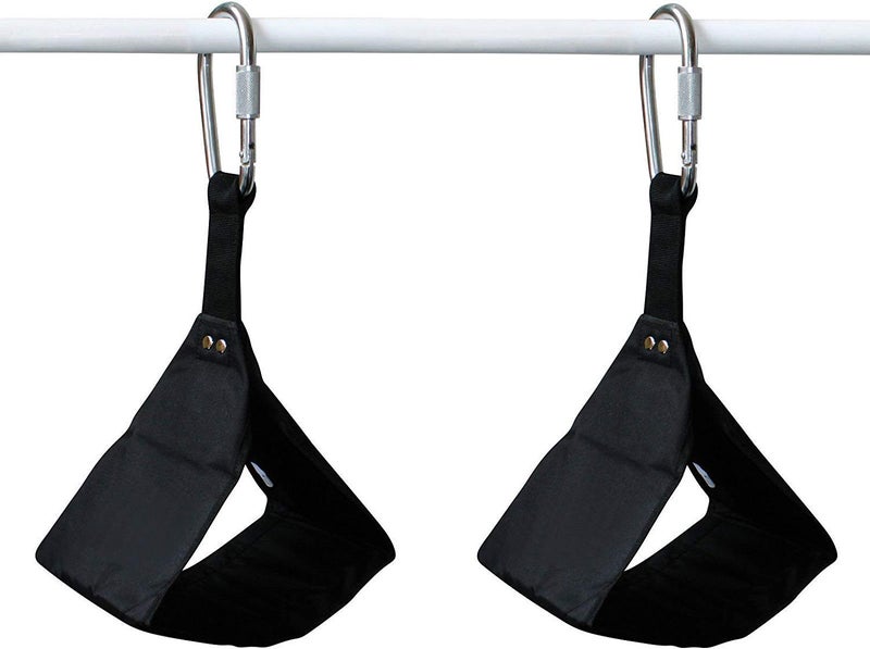 JERN AB Straps Arms Hanging Pull Up Belt Crunch Sling Abdominal Slings Workout Adjustable for Home Gym Use (Black) - Image 4