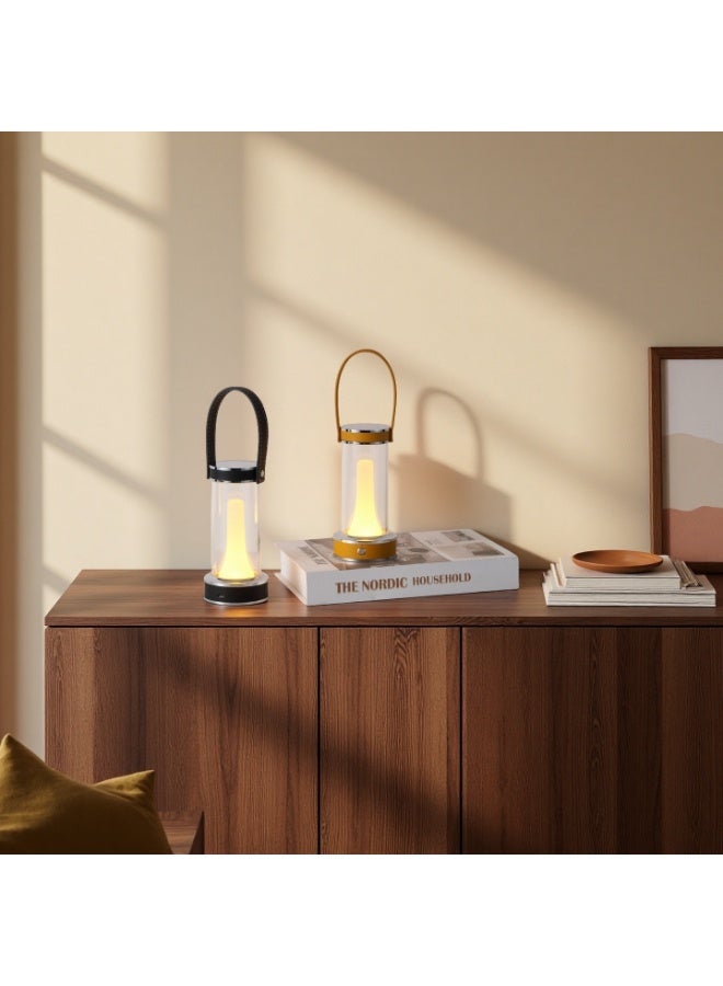 Rechargeable Leather Camping Lamp | Nordic Night Light  - Image 5