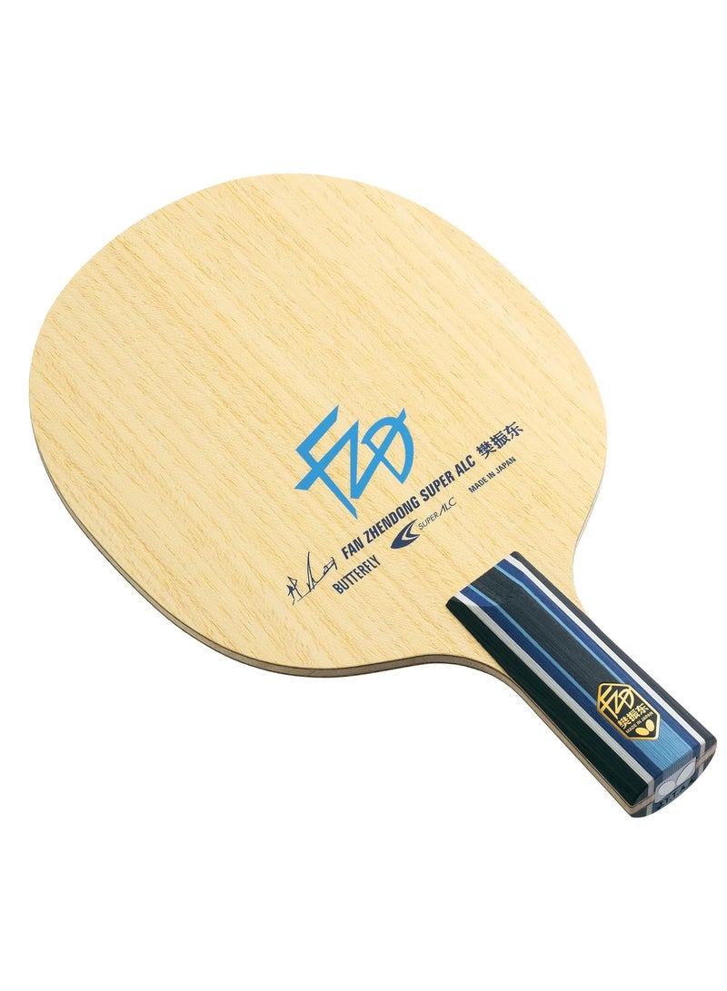 باترفلاي مضرب تنس طاولة Zhendong Super ALC من Butterfly بمقبض صيني احترافي صنع في اليابان - Image 1