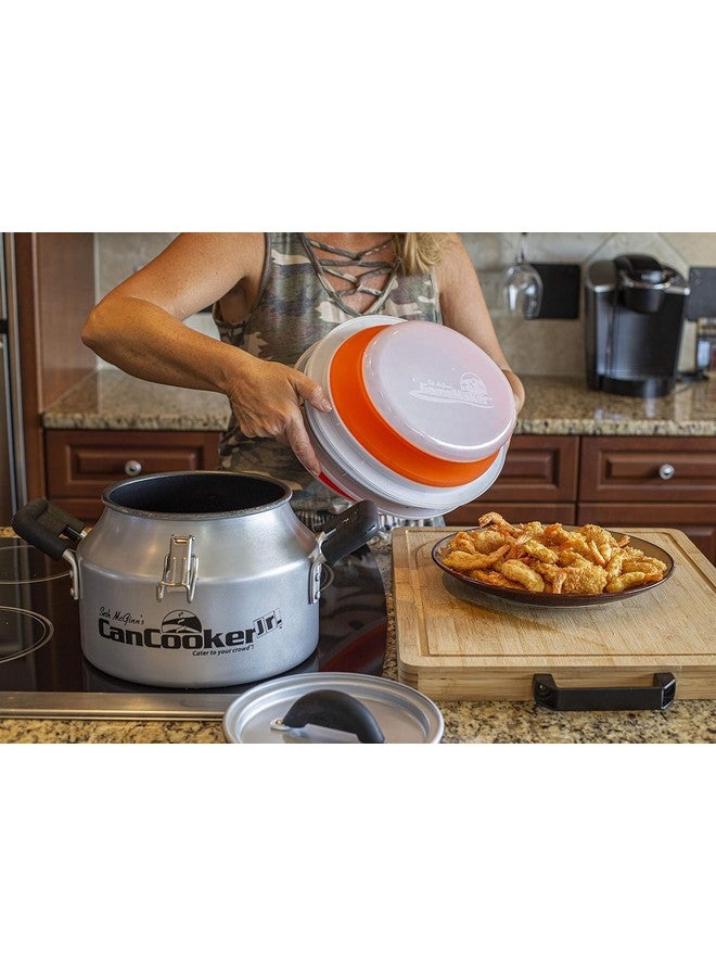 CanCooker CanCooker Collapsible Plastic Batter Bowl | Mess-Free Breading Shaker Container & Mixer | Ideal for Fish Fry, Fried Chicken, Onion Rings, Wings & More  - Image 3