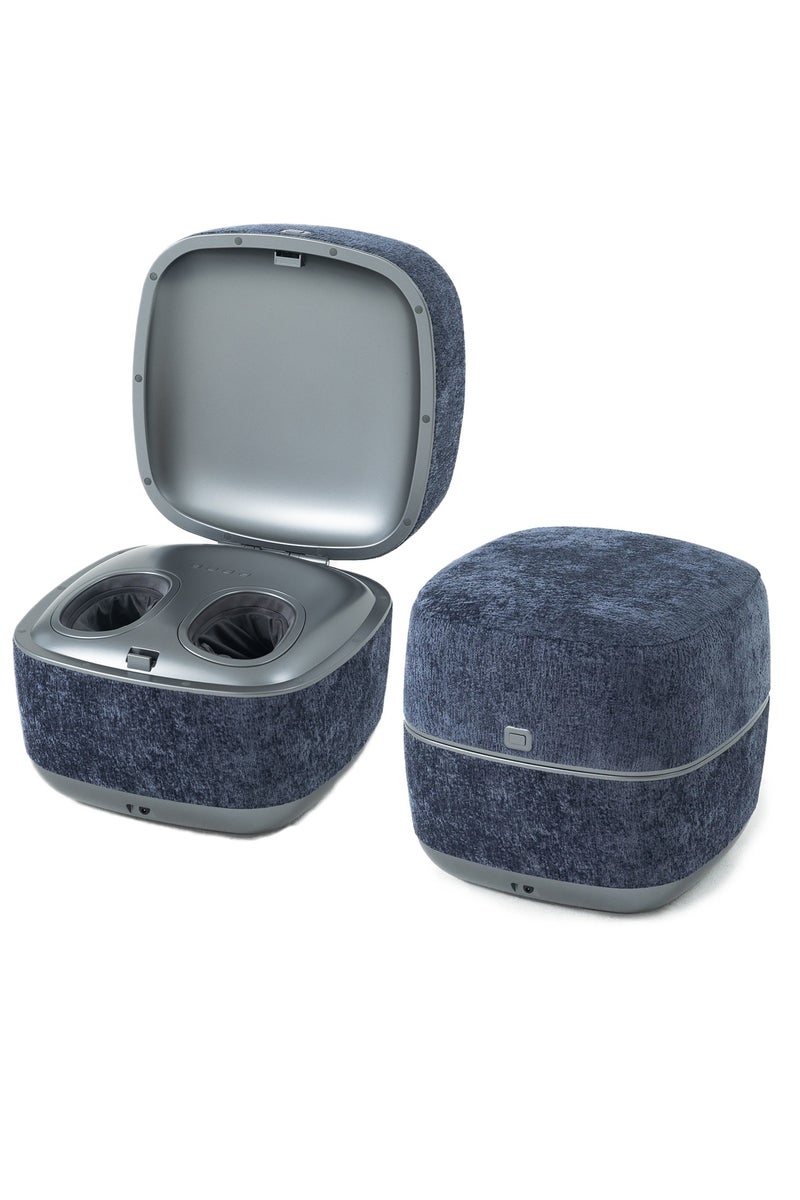 Nourest 3 in 1 Comfort F1 Foot Massager + Ottoman Blue - Image 1