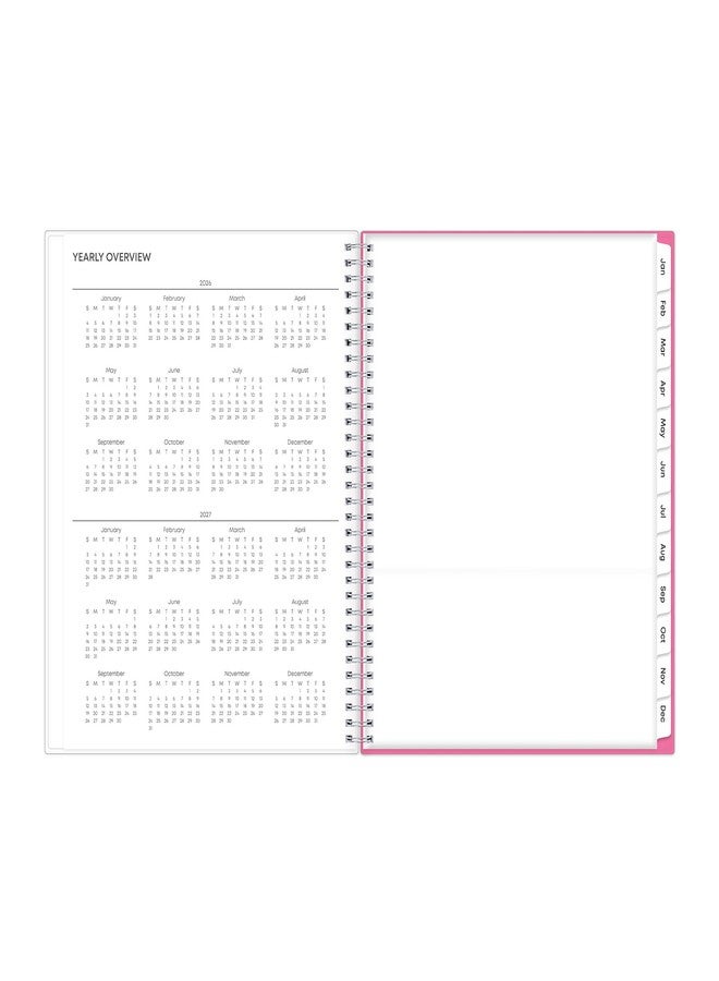 Blue Sky 2026 Blue Sky Weekly/Monthly Planner, 8-1/2" x 11", Orchid Poly, January To December, 140196 - Image 4