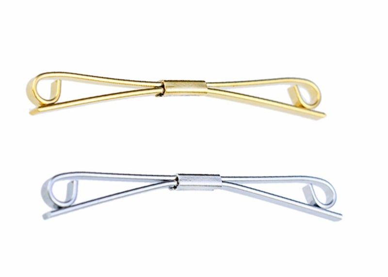 Geek-M Tie Collar Bar Pin Set for Men Classic Collar Clip Set of 2 (Style 6) - Image 5
