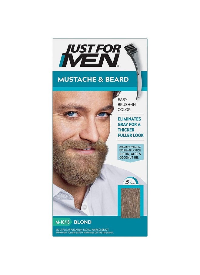 Just For Men Mustache & Beard Brushin Color Gel Blond M10/15 1 Each (Pack Of 2)  - Image 2