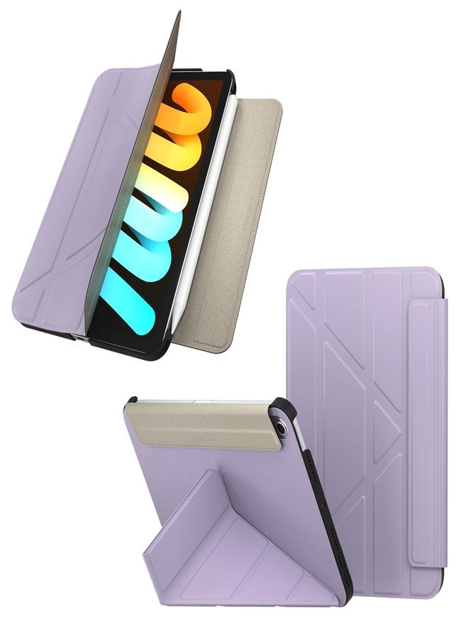 Switcheasy Origami for 2021 iPad Mini 6 8.3" & 2024 iPad Mini 7 (A17 pro) 8.3" - Lilac - Image 1