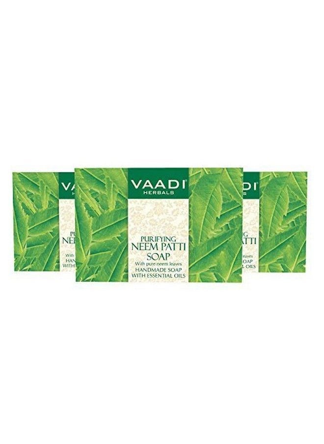 Neem Soap (Neem Leaves Bar Soap) All Natural Each 2.65 Ounces Pack Of 3 (8 Ounces) - pzsku/ZF08603970E8CBBBFA8A9Z/45/_/1683530029/dc221668-543b-4da7-adc0-f7163a294229