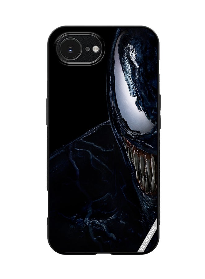 Protective Case Cover For Apple iPhone 16e Venom Design Multicolour