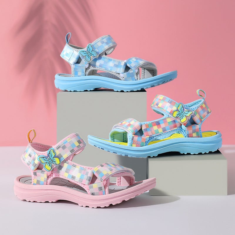 Supply Summer Children'S Sandals Children'S Shoes For Older Children Trendy Soft-Soled Outdoor Beach Shoes - Image 2