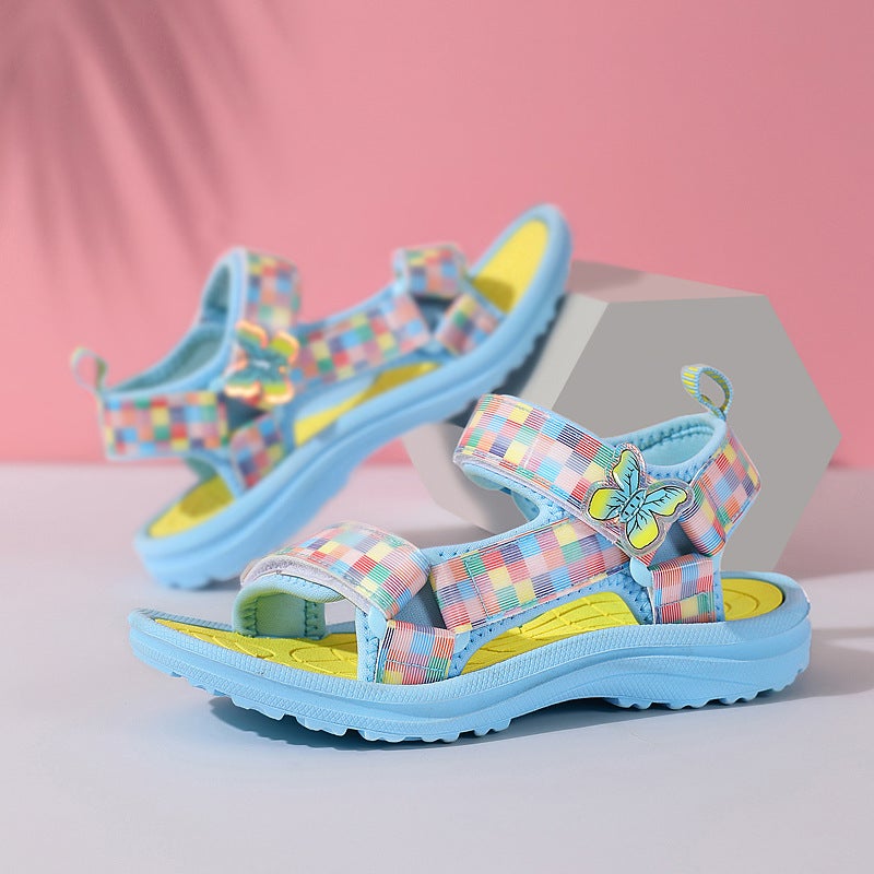Supply Summer Children'S Sandals Children'S Shoes For Older Children Trendy Soft-Soled Outdoor Beach Shoes - Image 3