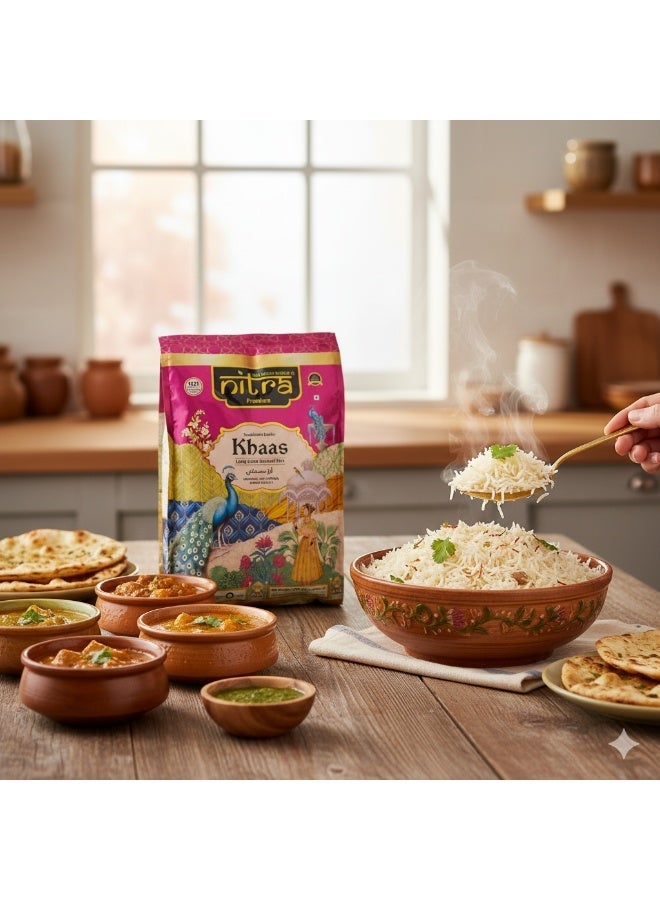 نيترا خاص أرز بسمتي طويل الحبة 10 كجم - Image 3