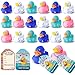 ANGGIKO 60 Pack Cruise Rubber Duck Kits Includes 20 Pcs Ducks Tags and Rubber Bands Cruise Ships Hiding Ducks Easter Basket Stuffers for Kids Party Favors Holiday Carnival Rewards Bath Beach Pool Toys - Image 2