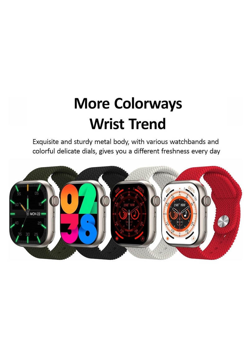 ELTRAZONE 9 Pro Max Smart Watch - 2.02 Inch Full Touch Screen & Wireless Charging - Image 4