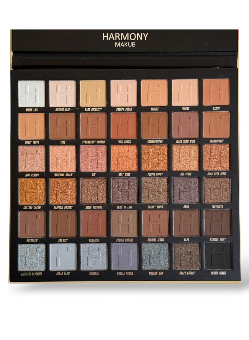 Harmony Eyeshadow Palette 42 shades of creativity and brilliance - Image 3