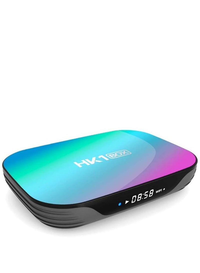 HK1 Box Android TV Box with 4GB RAM 32GB ROM | Amlogic S905X3 Quad-Core Chip for Fast 4K UHD Streaming | Android OS Smart TV Box with Wireless Casting via AirPlay, DLNA, Miracast | USB, HDMI, TF Car  - Image 3