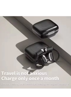 Trands Trands OWS Open Ear Wireless Headphone with Ear hooks Free Clip Feather like Wear Bluetooth 5.4 BT991  - Image 4