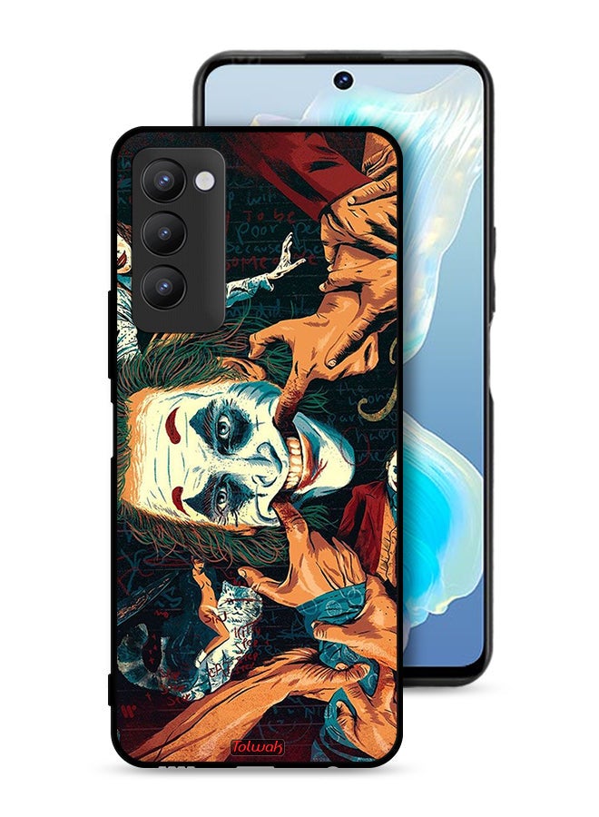 Tolwak Tecno Camon 18P Protective Case Cover Joker Art  - Image 1