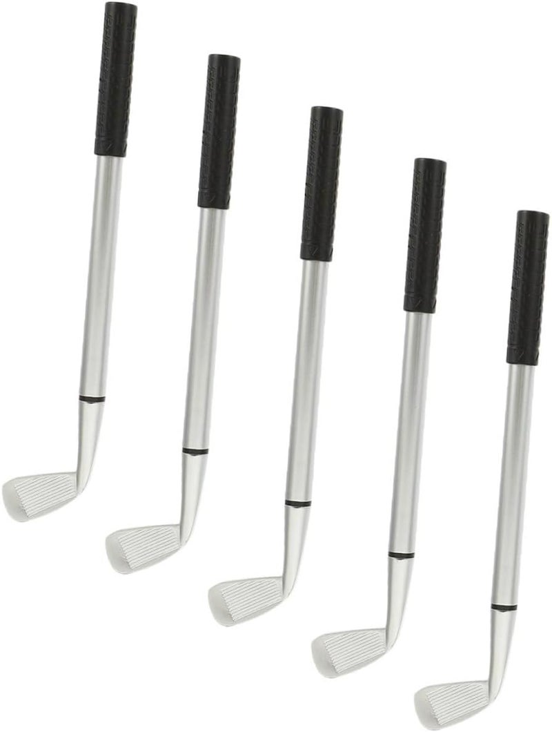 TIDTALEO Golf Club Ballpoint Pens 5pcs Metal Desk Stationery Set Office Writing Supplies for Men and Coworkers - Image 1