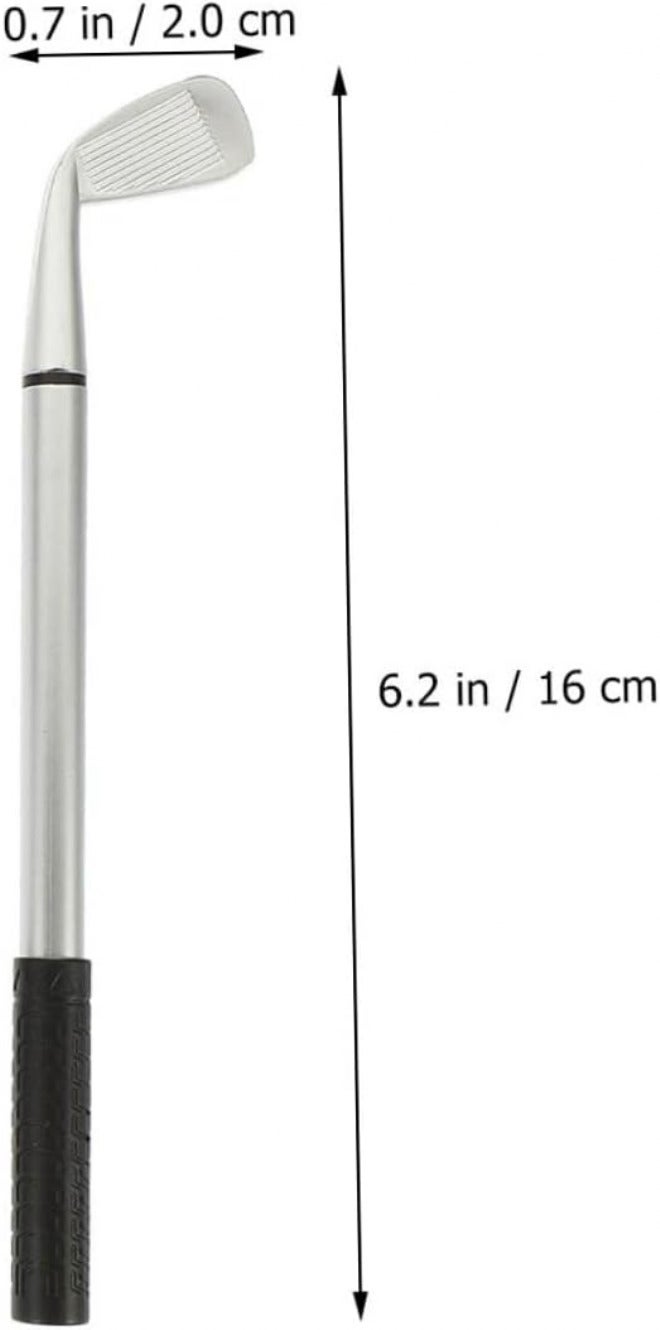 TIDTALEO Golf Club Ballpoint Pens 5pcs Metal Desk Stationery Set Office Writing Supplies for Men and Coworkers - Image 2