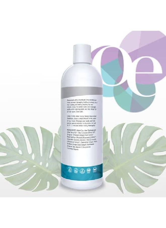 Organic Excellence - Sulfate Free Conditioner Fragrance Gluten Paraben Free Color Safe. Organic Herb Extracts And Oils Natural Hair Care For The Whole Family 16 Fl Ounces (473 Ml) - Image 1