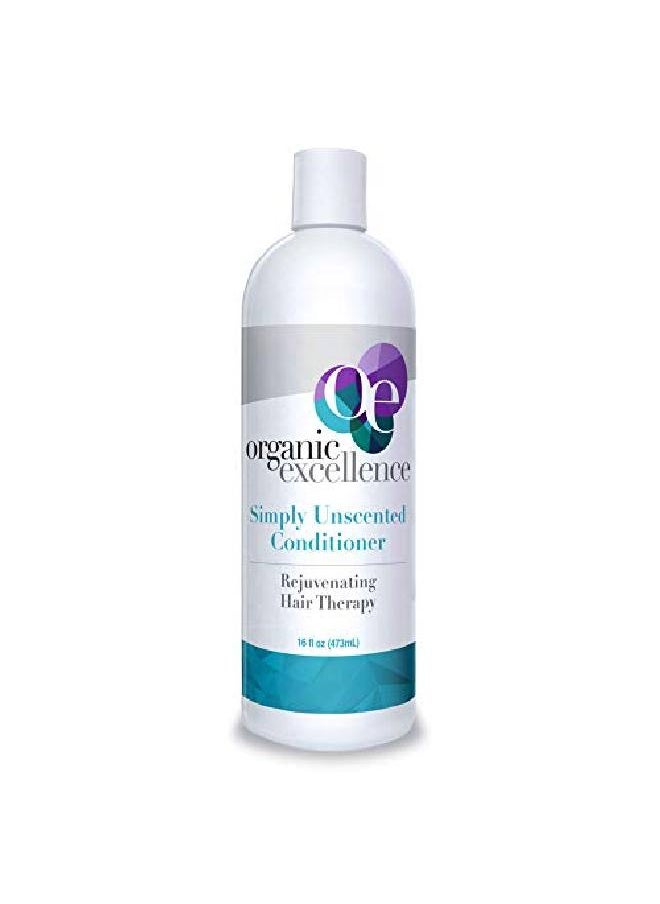 Organic Excellence - Sulfate Free Conditioner Fragrance Gluten Paraben Free Color Safe. Organic Herb Extracts And Oils Natural Hair Care For The Whole Family 16 Fl Ounces (473 Ml) - Image 1