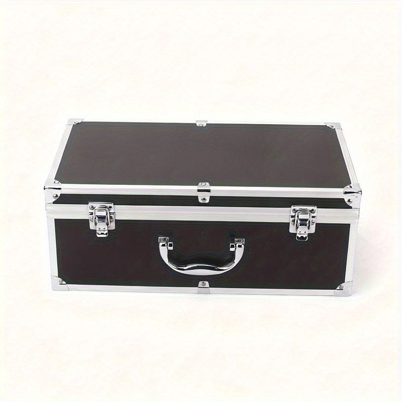 Portable Aluminum Toolbox 360x200x140mm For Instruments Equipment And Tools Organizer - Image 3