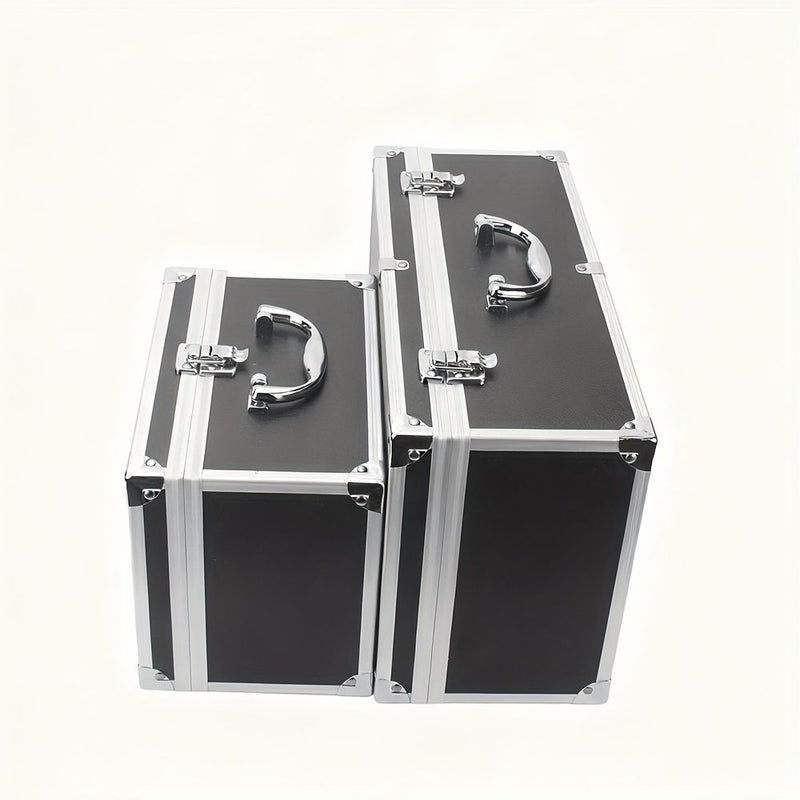 Portable Aluminum Toolbox 360x200x140mm For Instruments Equipment And Tools Organizer - Image 4
