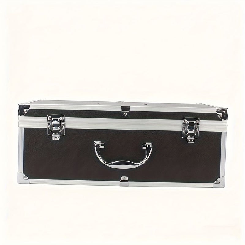 Portable Aluminum Toolbox 360x200x140mm For Instruments Equipment And Tools Organizer - Image 2
