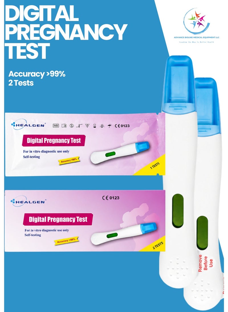 Healgen Digital Pregnancy Test - Image 1