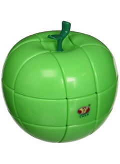 D ETERNAL Fruit Shape Stickerless Green Apple Cube Magic Puzzle Toy  - Image 1