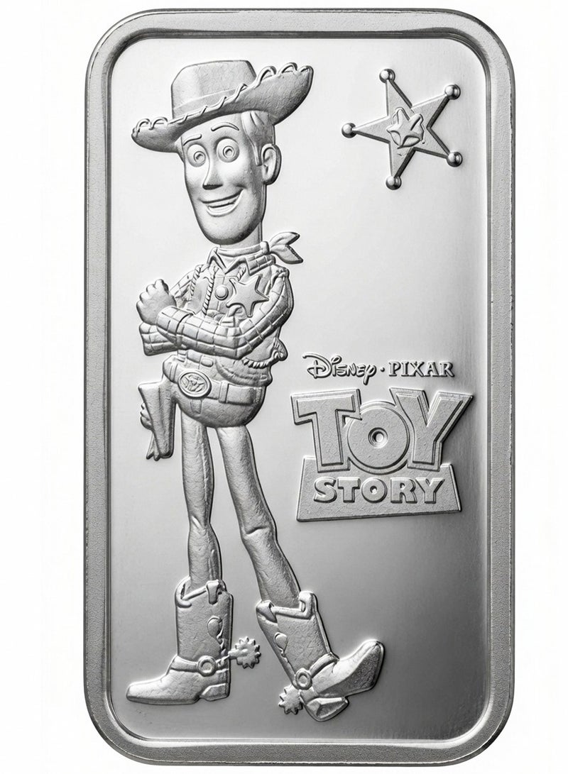 BTC 31.1g Disney Silver Ingot- Woody - Image 2