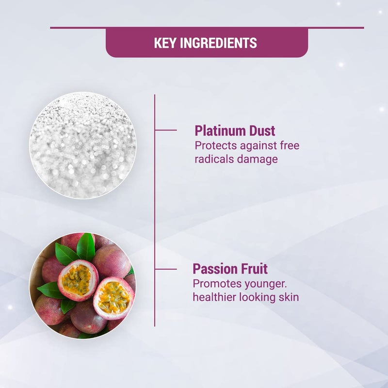 LOTUS HERBALS Lotus Herbals Radiant Platinum Cellular AntiAgeing Facial Kit 5 in 1 Pack  170g  - Image 5