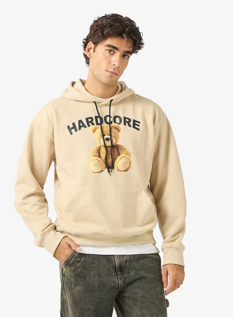 Seventy Five Graphic Print Hoodie