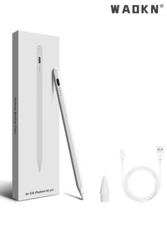 WAOKN Stylus pen for iPad with palm rejection function, active pencil compatible (2018-2022) Apple iPad Pro,iPad 10/9/8/7/6th generation, iPad Air 5/4/3 Generation, iPad Mini 6/fifth generation  - Image 1