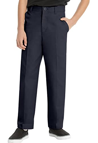 Classroom School Uniforms Little Boys Flat Front Pant, Dark Navy, 5 - Image 5