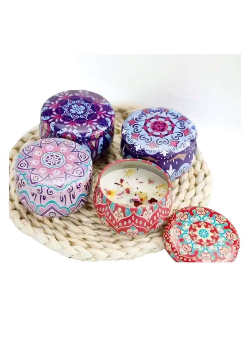 Andalusi Scented Candle Set – Includes 4 Assorted Fragrances - Image 3