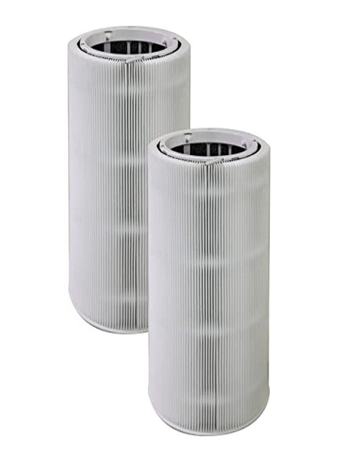 Filter-Monster.com Filter-Monster Replacement Filter Compatible with Blueair 411 Particle and Carbon Filter for Blue Pure 411, 411+, 411 Auto, and 411 Mini, 2 Pack - Image 1