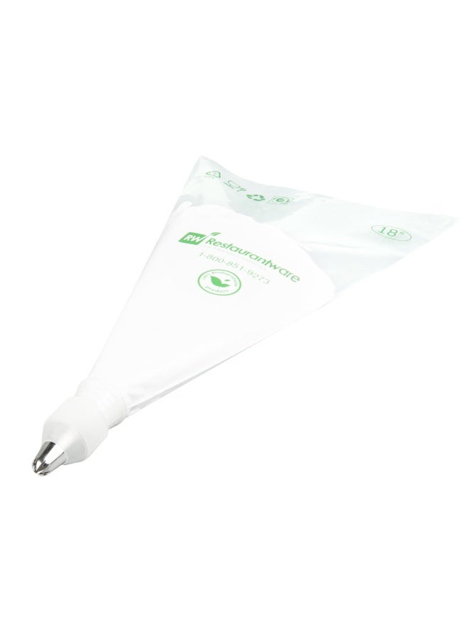 Restaurantware Pastry Tek Piping Tip, 1 Reusable Drop Flower Icing Tip - #2F, Dent-Resistant, Stainless Steel Pastry Tip, Dishwasher-Safe, Decorate Cupcakes, Cakes, or Cookies - Image 2