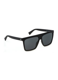 FILA نظارات شمسية للرجال بشكل مربع SFI834 600U28 - حجم العدسة: 60 مم - أسود مطفي  - Image 3