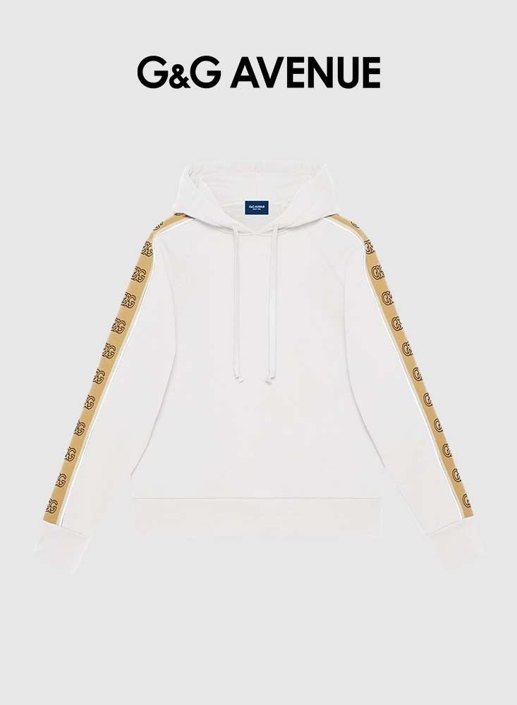 G&G AVENUE G&G AVENUE Men's hooded collar drawstring hoodie full zipper woven sports shirt casual hoodie top autumn and winter with pockets, soft and comfortable long sleeved jacket - Image 1