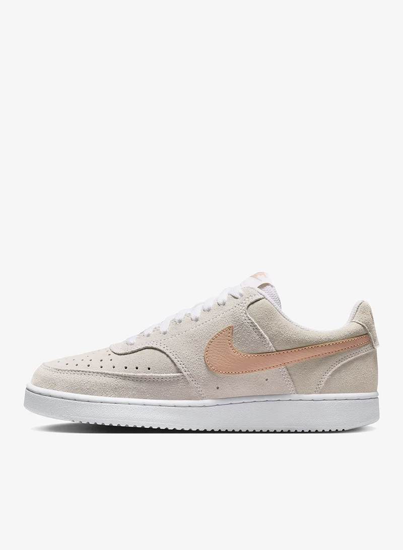 Nike WHITE/SHIMMER Court Vision Lo Sd Prm for Women | Best Price UAE