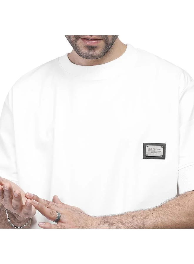 Coup Coup Men Oversized Summer Milton T-Shirt 1000685 XL - White