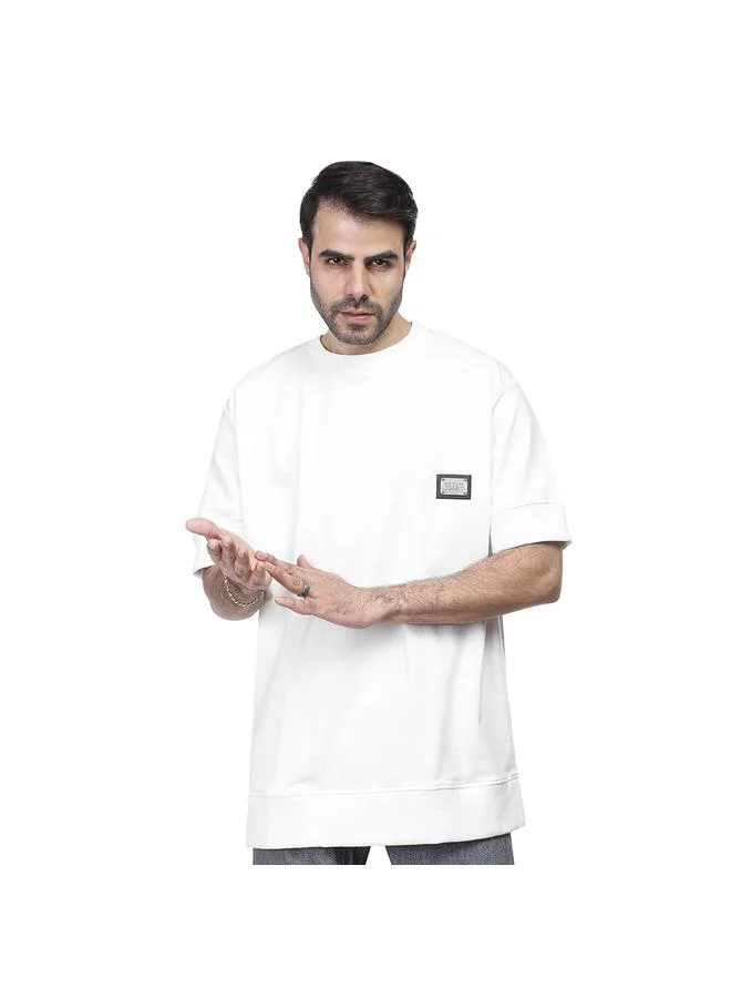 Coup Coup Men Oversized Summer Milton T-Shirt 1000685 XL - White