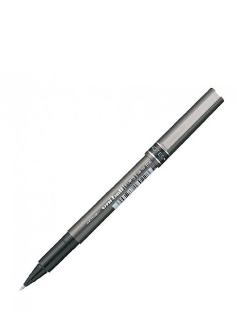 Uniball 12-Piece Micro Deluxe Roller Pen 0.5mm Tip Black Ink - Image 2