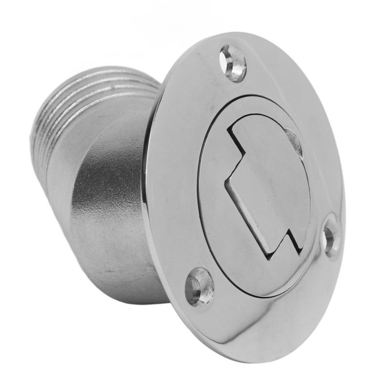 Angled Boat Deck Fill Cap 1.5 Inch G1-1/2 316 Stainless Steel - Rust Resistant 2in Boat Deck Filler Cap for Yachts Fishing Boats - Image 5