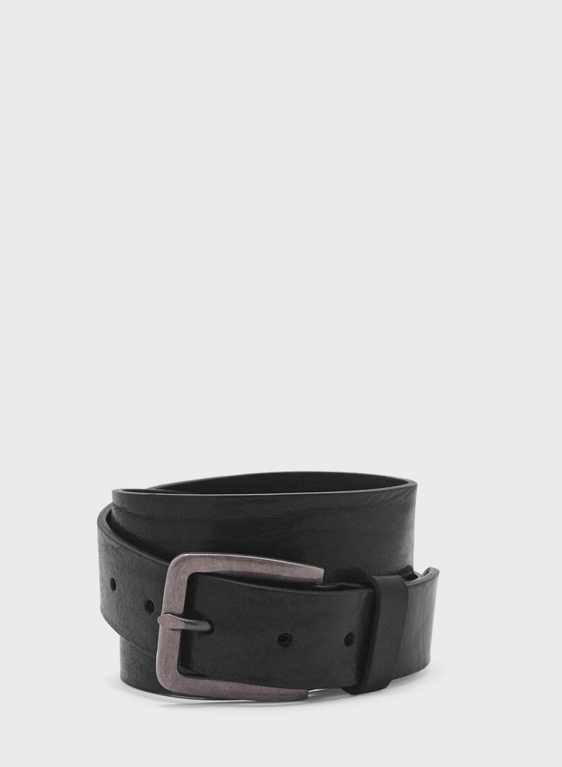 JACK & JONES Victor Leather Belt - Image 1