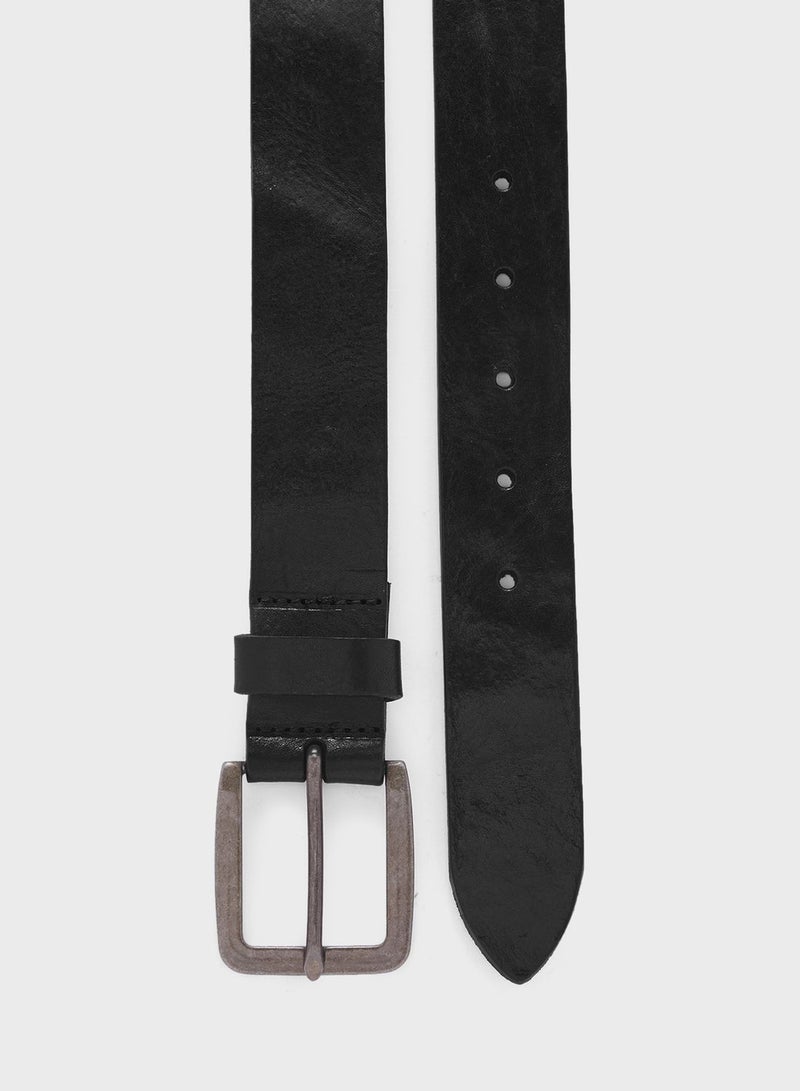 JACK & JONES Victor Leather Belt - Image 2