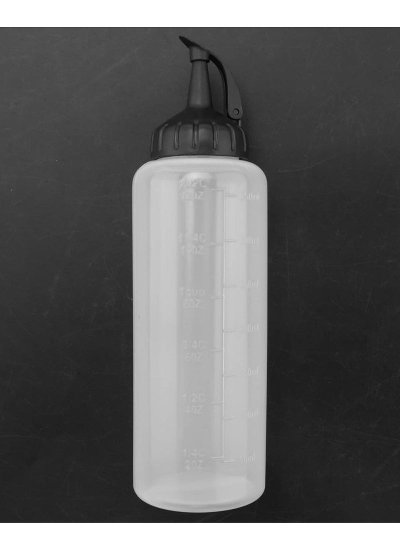 Oasisgalore - 3 Pack Chef's Squeeze Bottles, 175ml, for Condiments, Ketchup, BBQ, Dressing. - Image 1