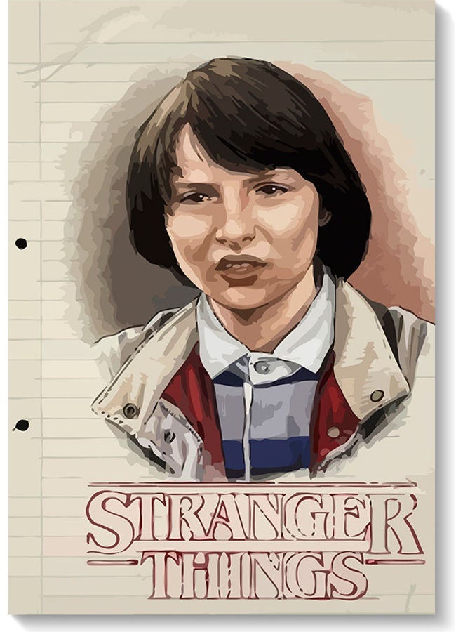 RYN Mike Stranger Things Wall Art Multicolour 40x60cm - Image 2