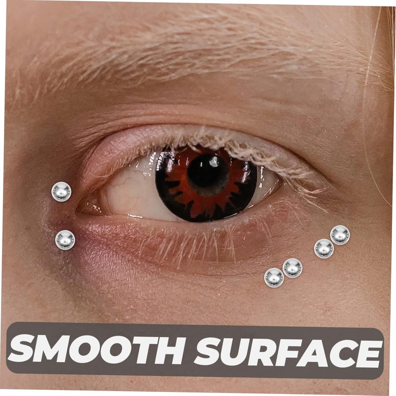 20sheets Self Adhesive Stickers for Face Nail Hair Gem Embellishments for Makeup Crafts Parties Flat Back for Creative Decor - Image 4